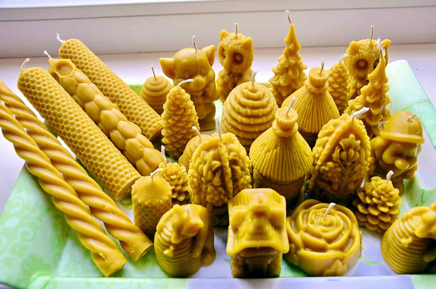 Свечи из воска купить